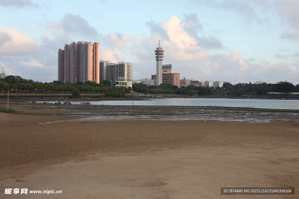 海滨城市风光
