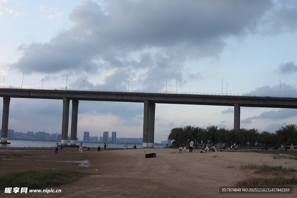 海上高架桥风景