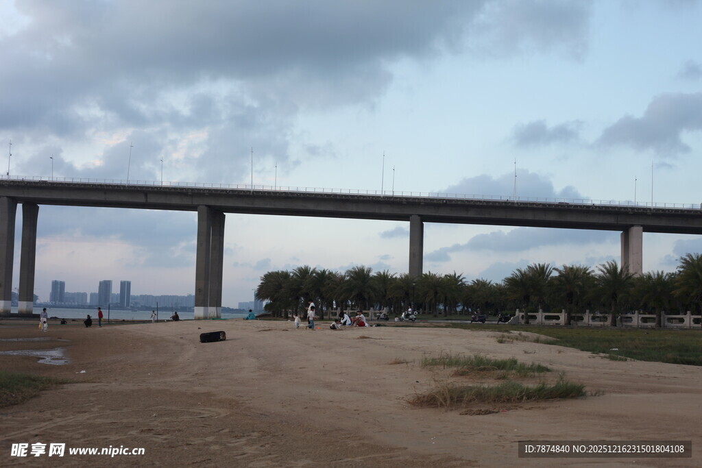 郊外高架桥景观