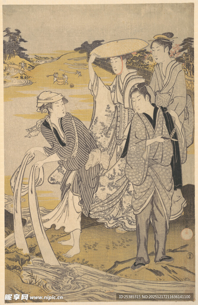 古代人物场景图