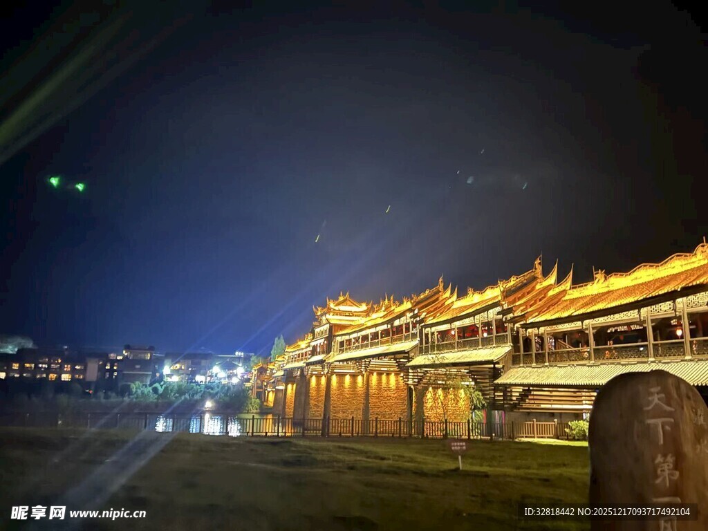 桥廊夜景4