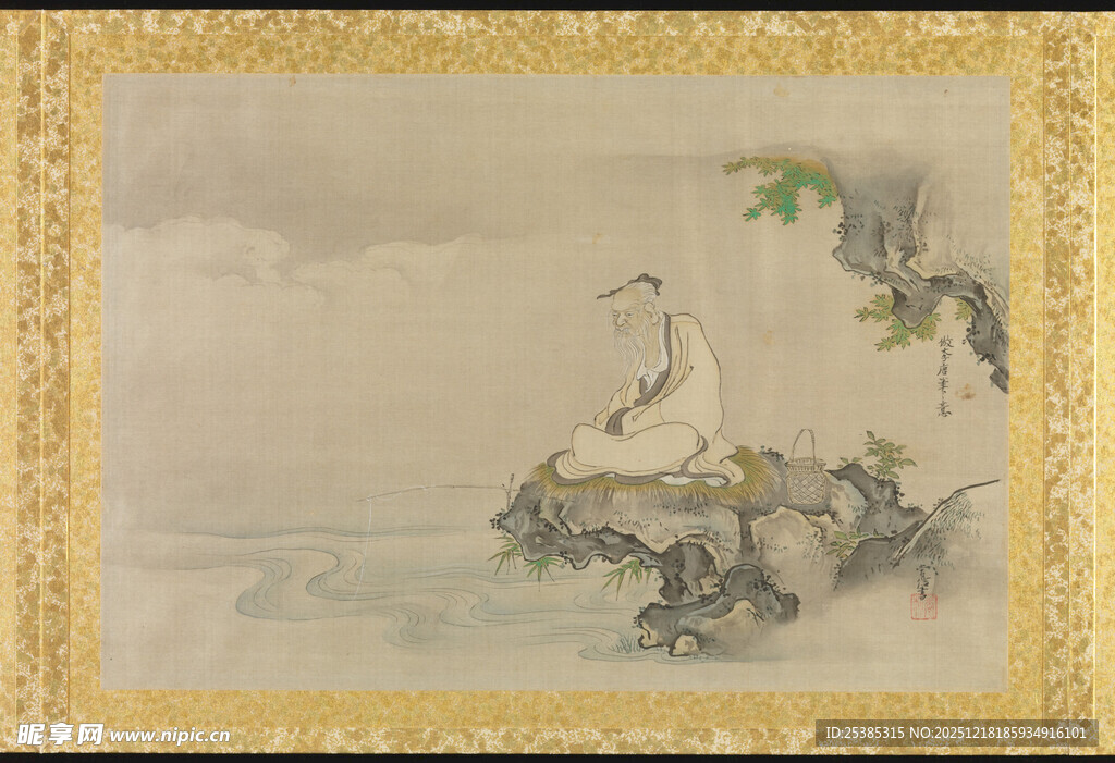 古代山水人物绘画作品