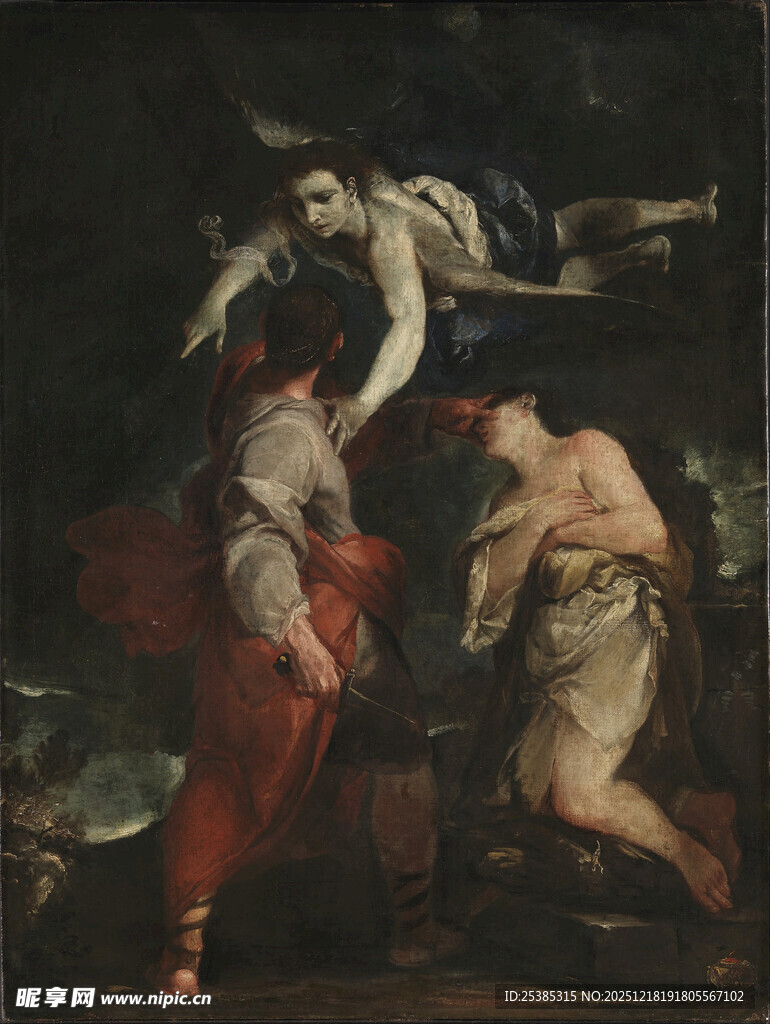 古典神话人物冲突场景