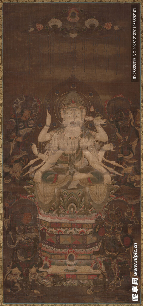 复古风格精美地毯图案