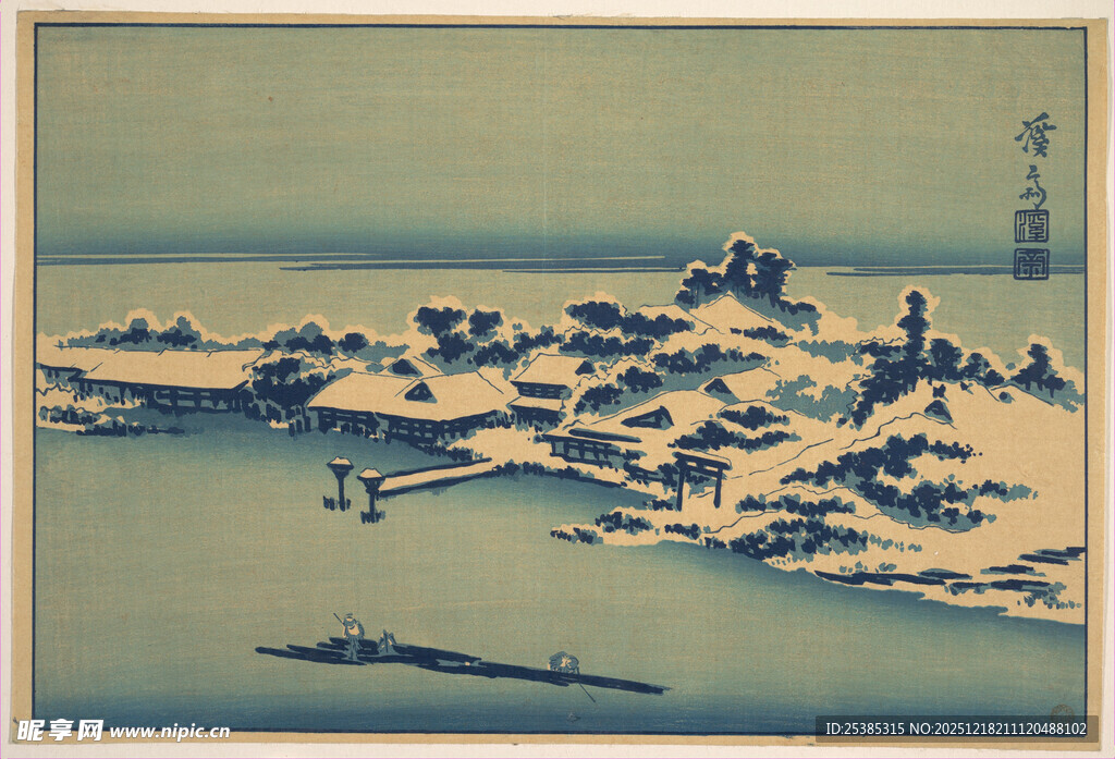 海上岛屿景观图