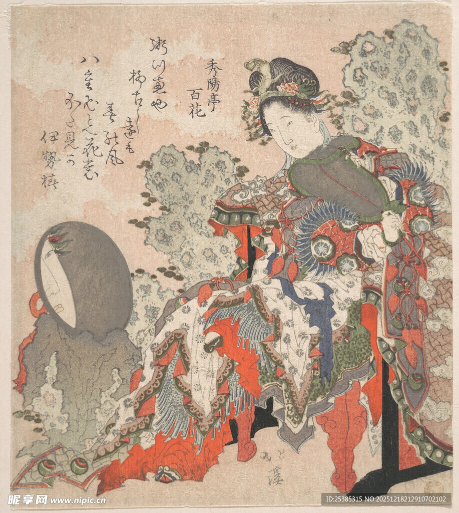 日本传统绘画中的人物形象