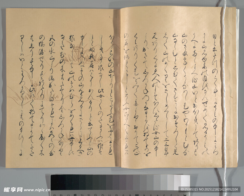 古籍书页传统文字之美