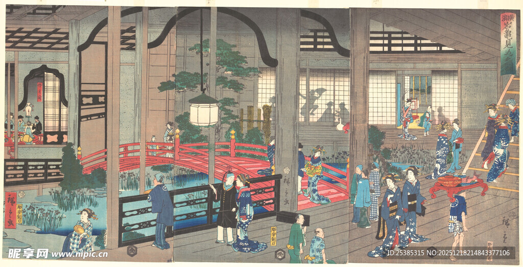 古代战争场景画作