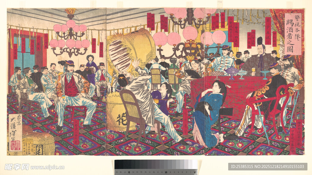 热闹集市场景图