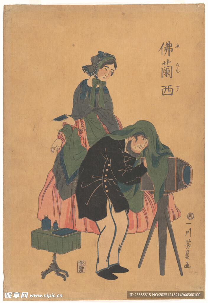 古代摄影场景图