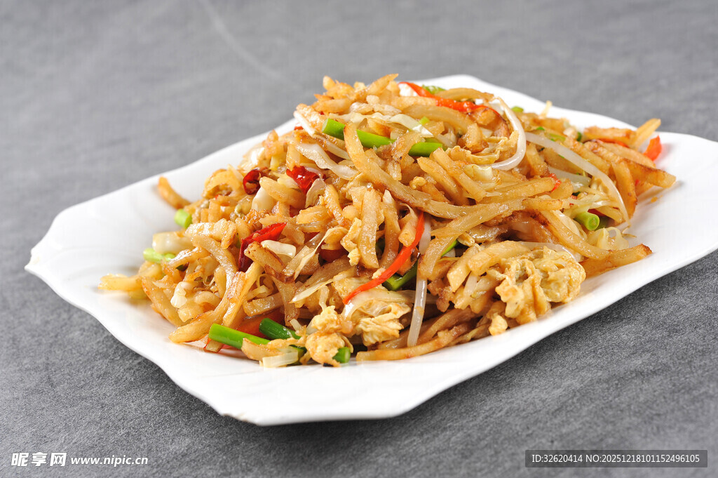 美味炒饼丝