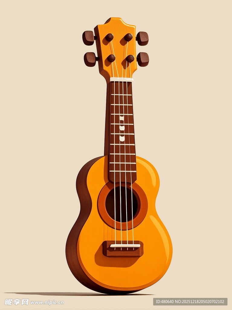 小巧精致的尤克里里