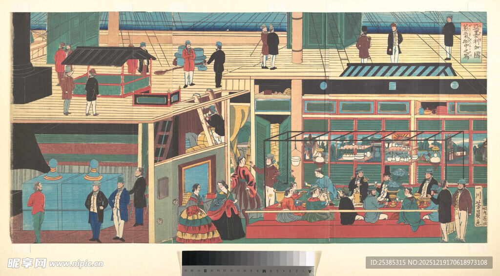 古代市井生活场景画