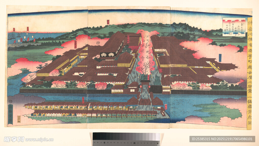 古代城市全景图