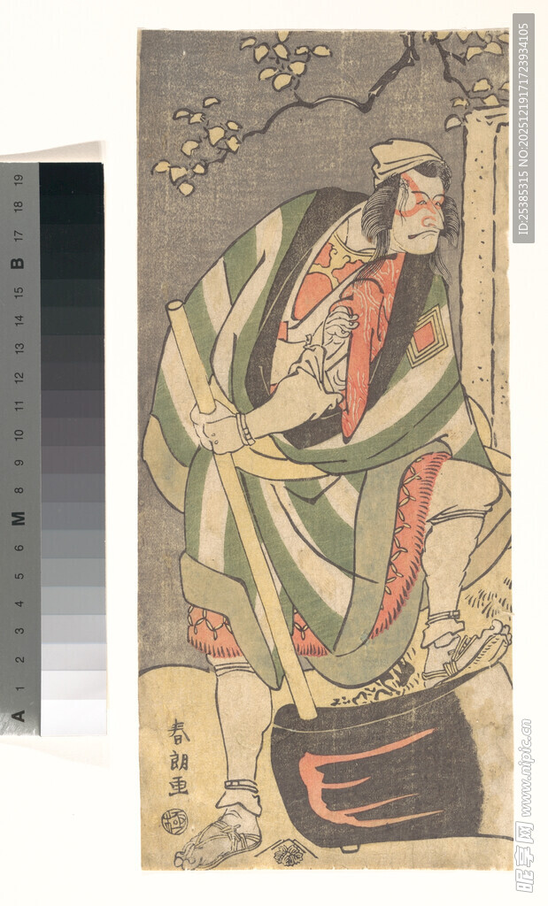 日本传统风格人物绘画