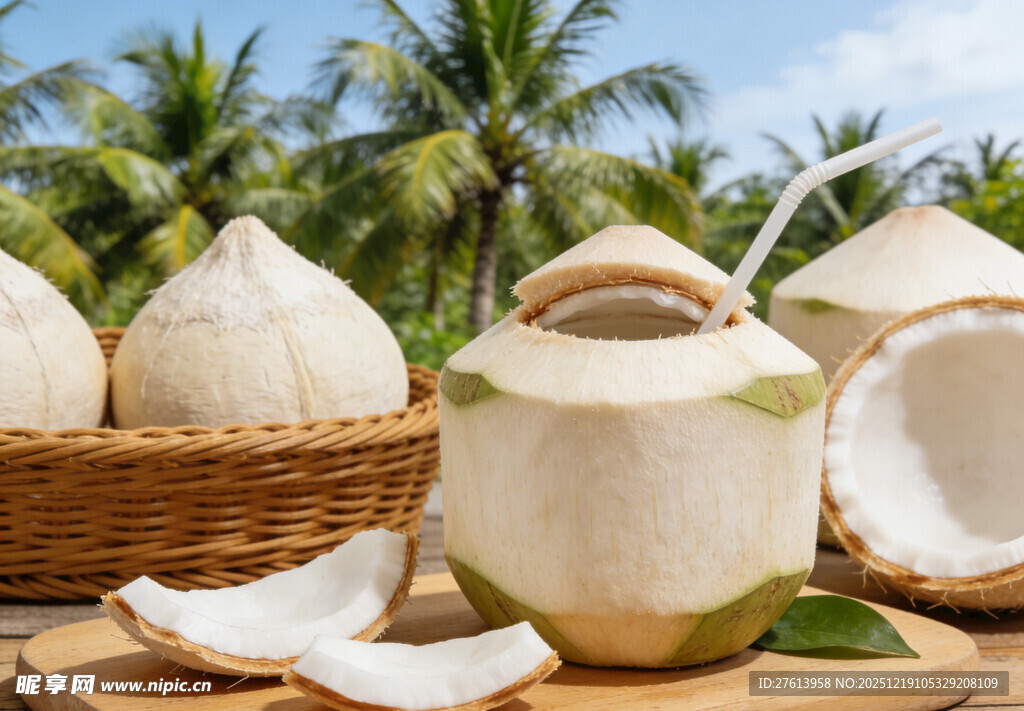 新鲜椰子