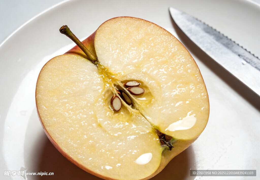 切开的苹果