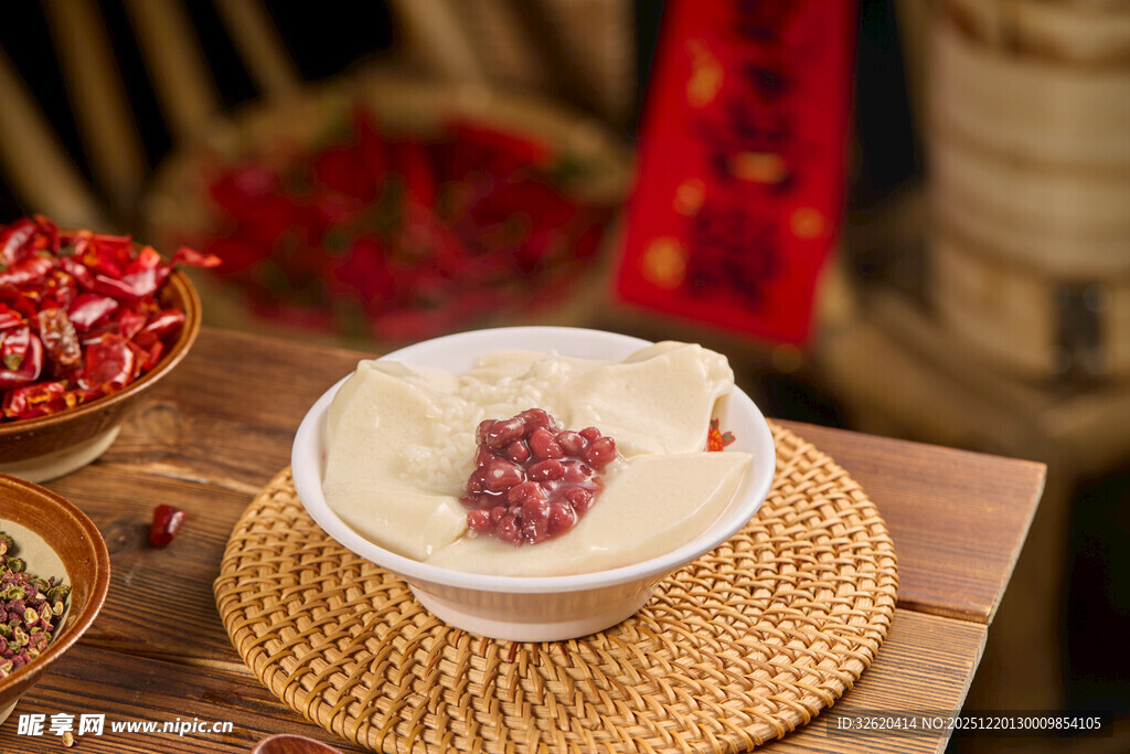 酒酿冰豆花