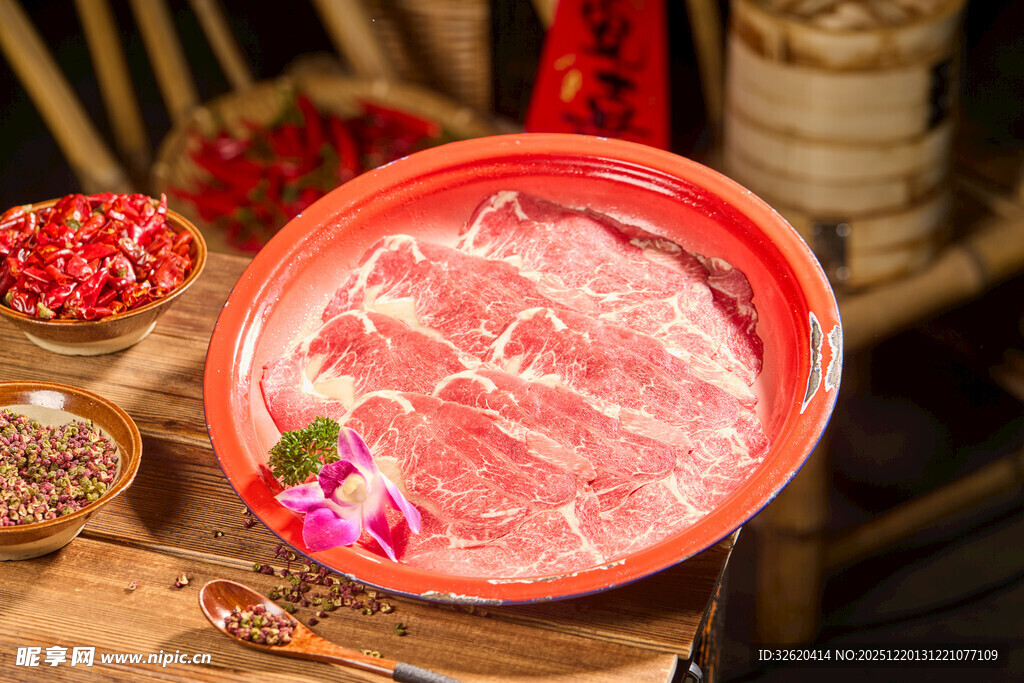 新鲜牛肉片