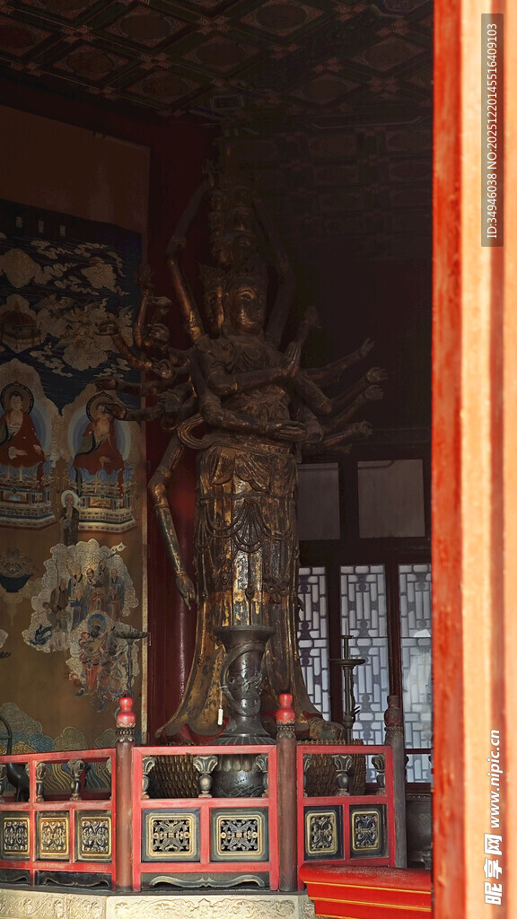 古雅中式室内装饰场景