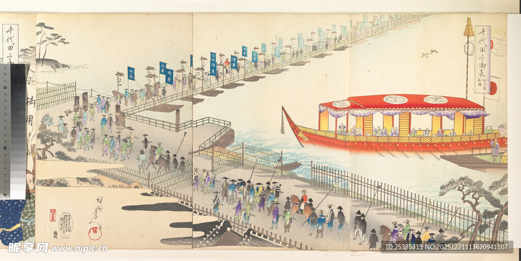 古代热闹集市场景图