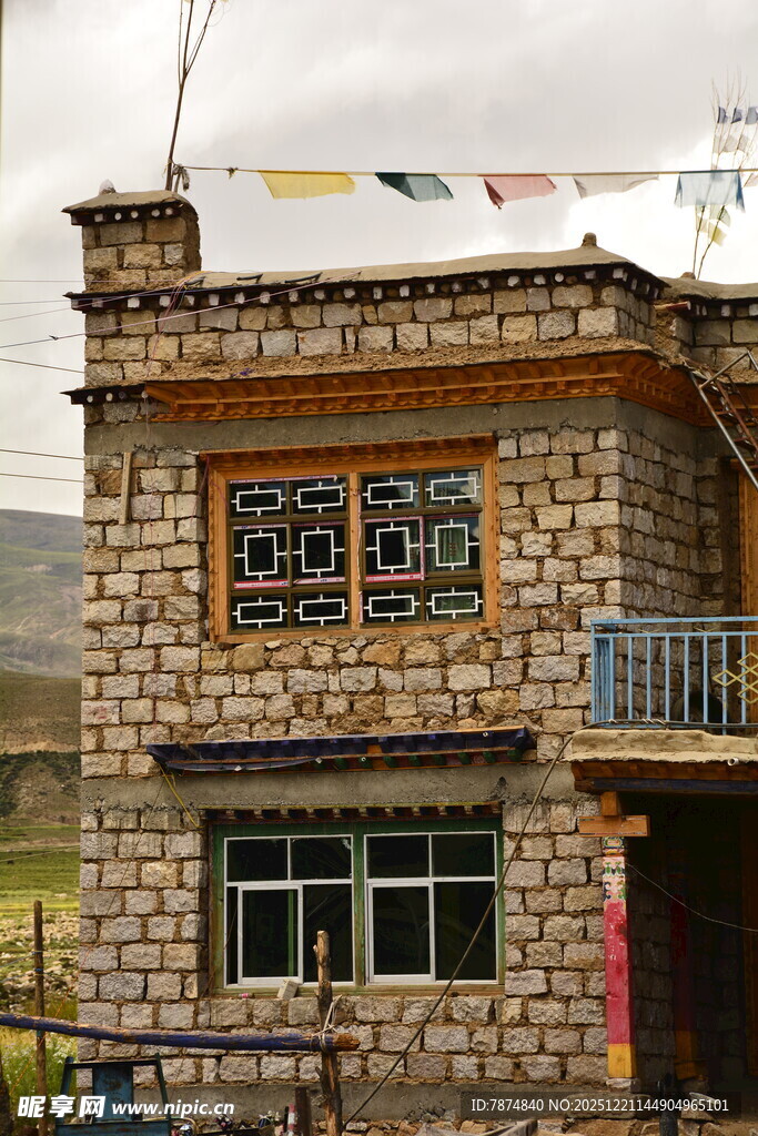 藏式风格民居建筑