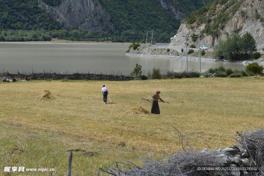 田野牧人 自然田园风光