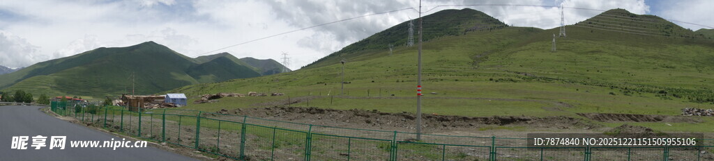 青山绿水间的美丽景致