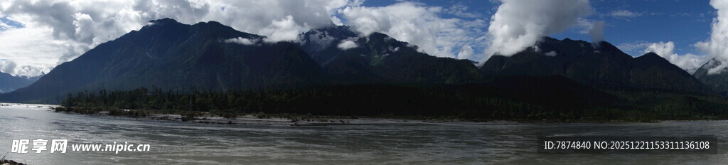 壮丽山水风景图