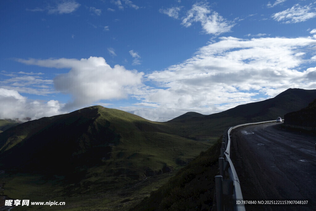 山间公路风景
