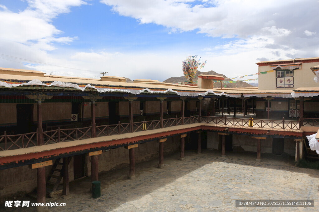 传统中式庭院建筑景观