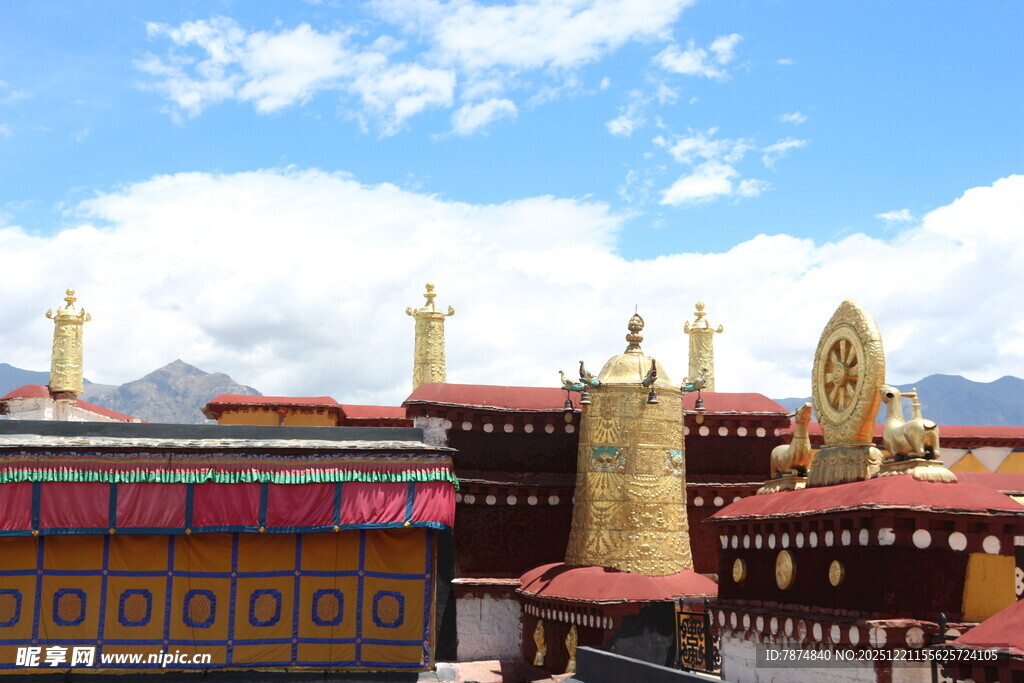 拉萨古建筑景观