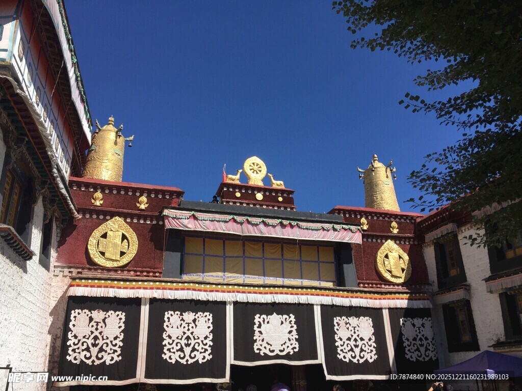 藏式建筑外观风采