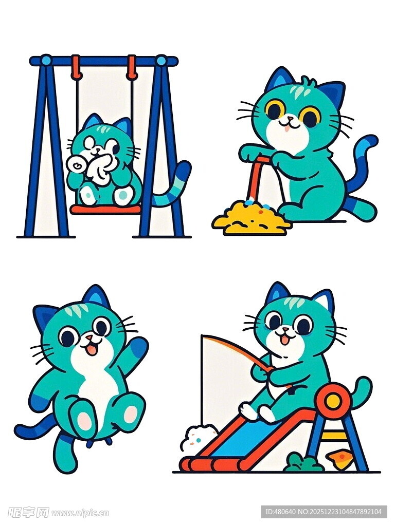 小猫的欢乐游乐时光