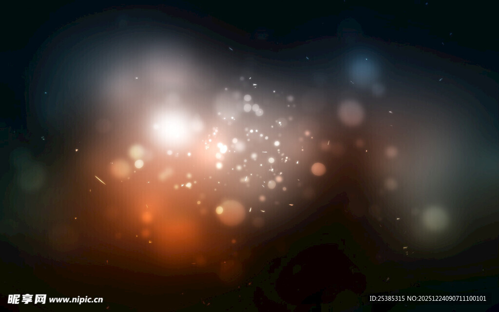 梦幻光斑背景图