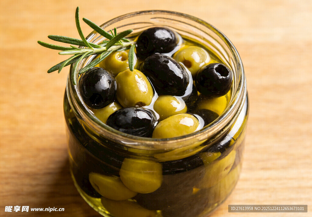 罐装腌制橄榄