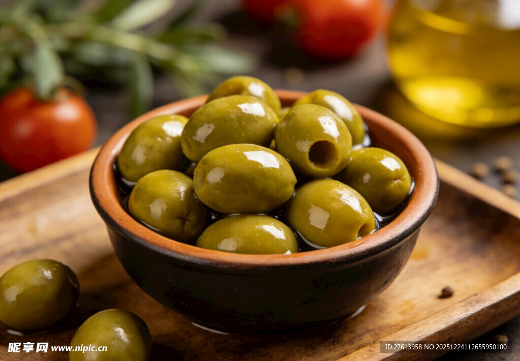 腌制橄榄