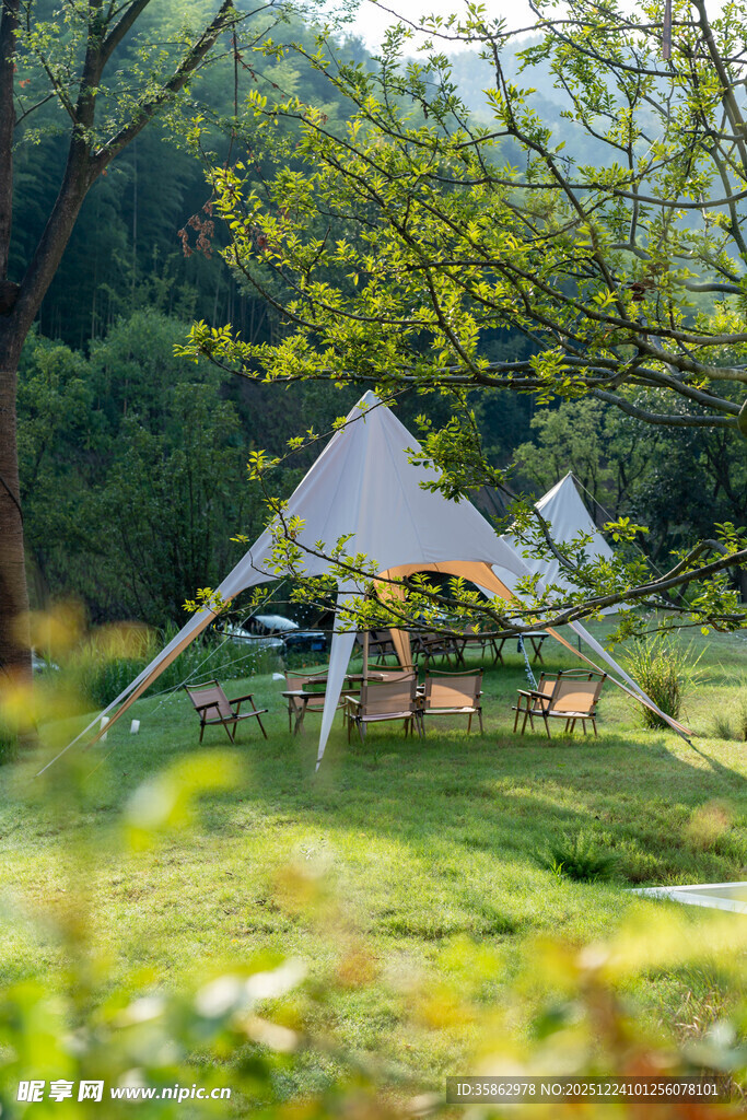 户外露营美景