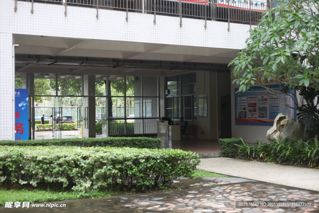 现代建筑入口景观