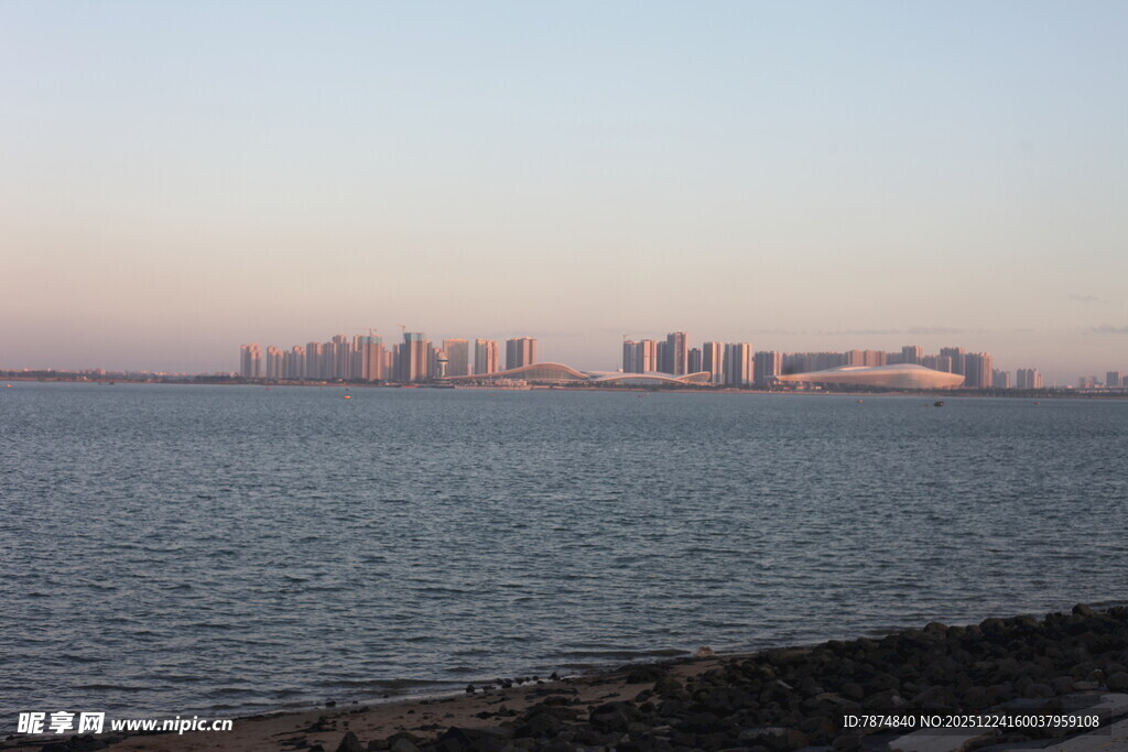 海滨城市远景
