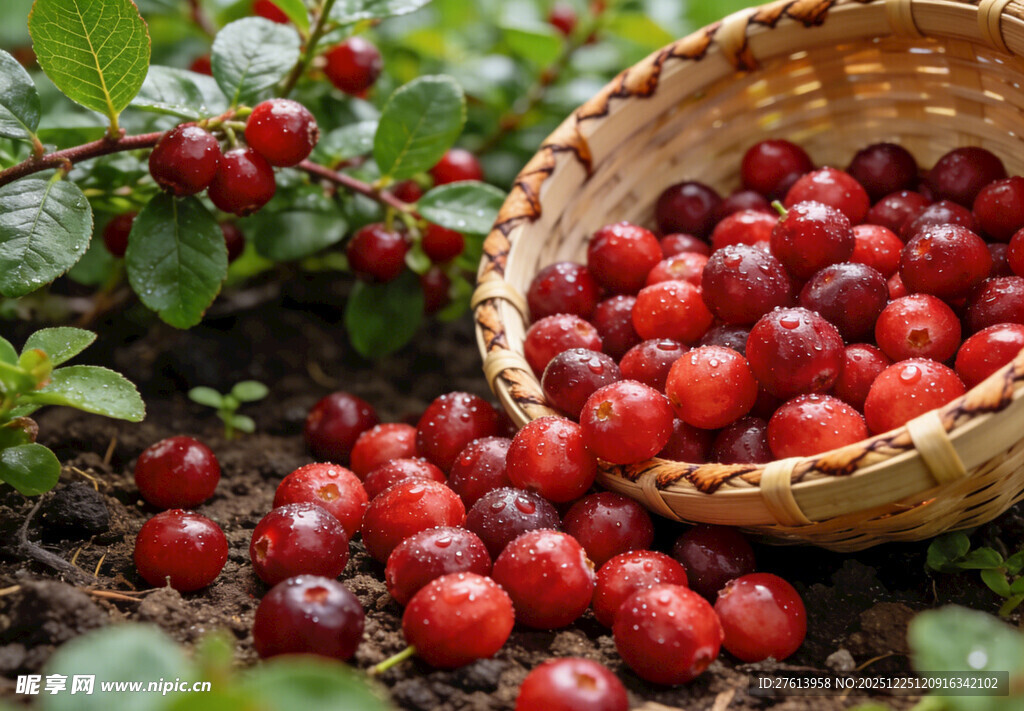 一筐蔓越莓