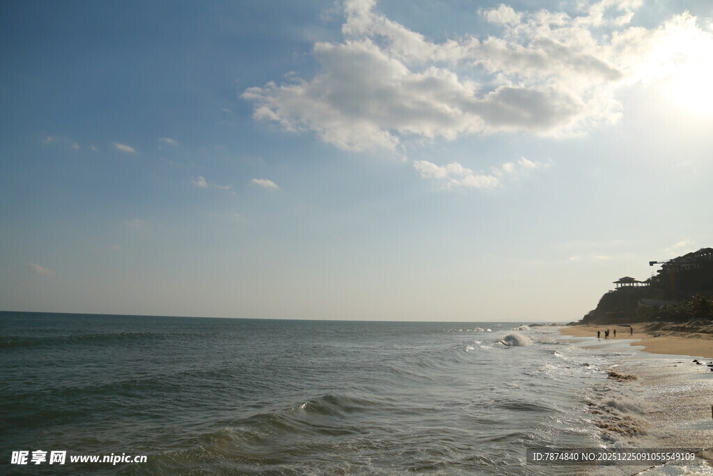 海边美景 阳光沙滩海浪