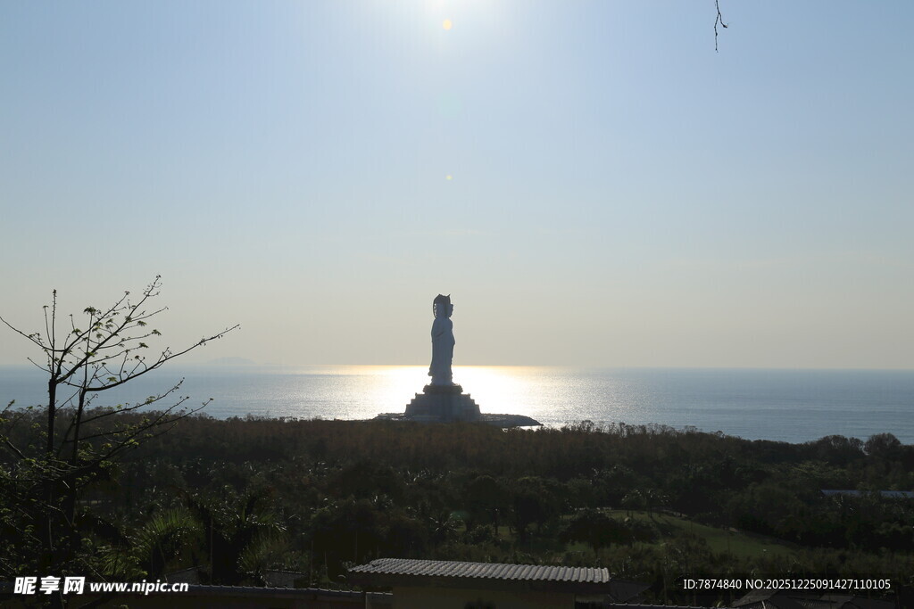 三亚南海观音海景