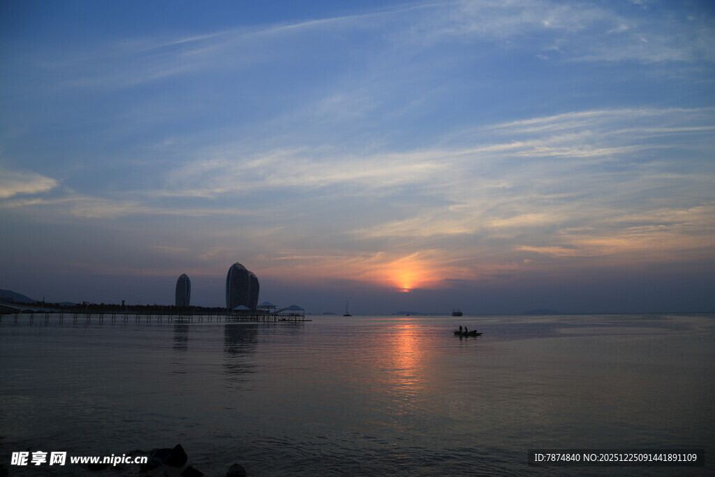 海边日落美景