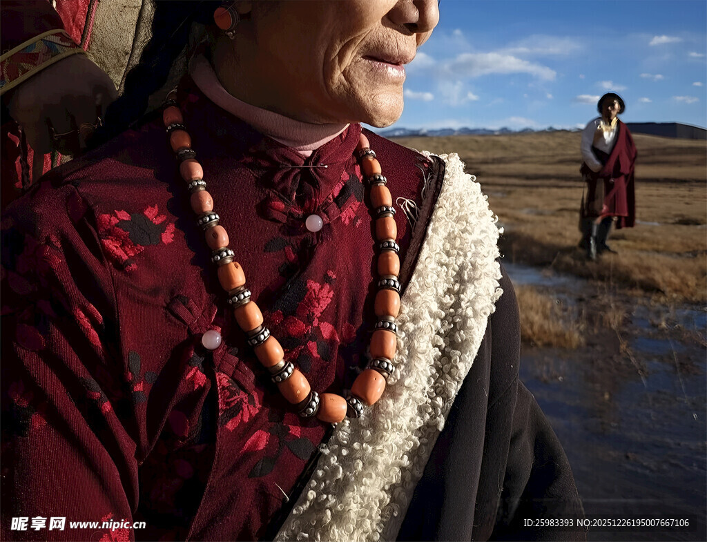藏族老人