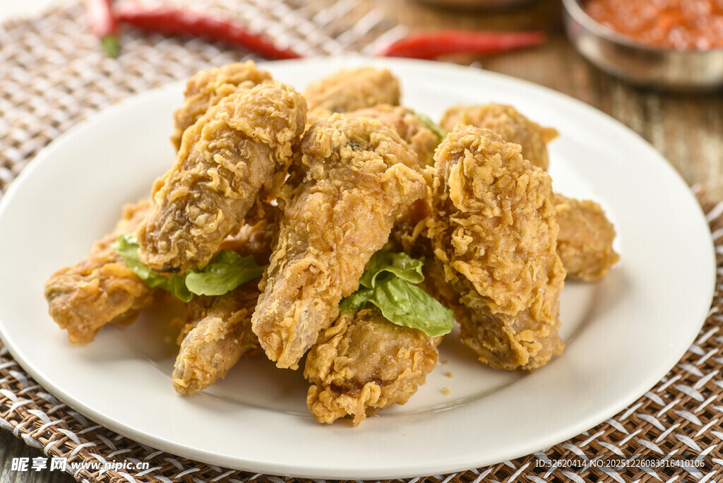 香酥炸鸡翅