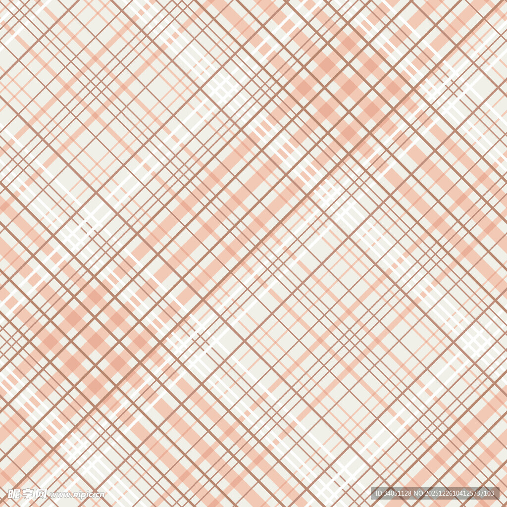 浅橙色格纹几何图案背景