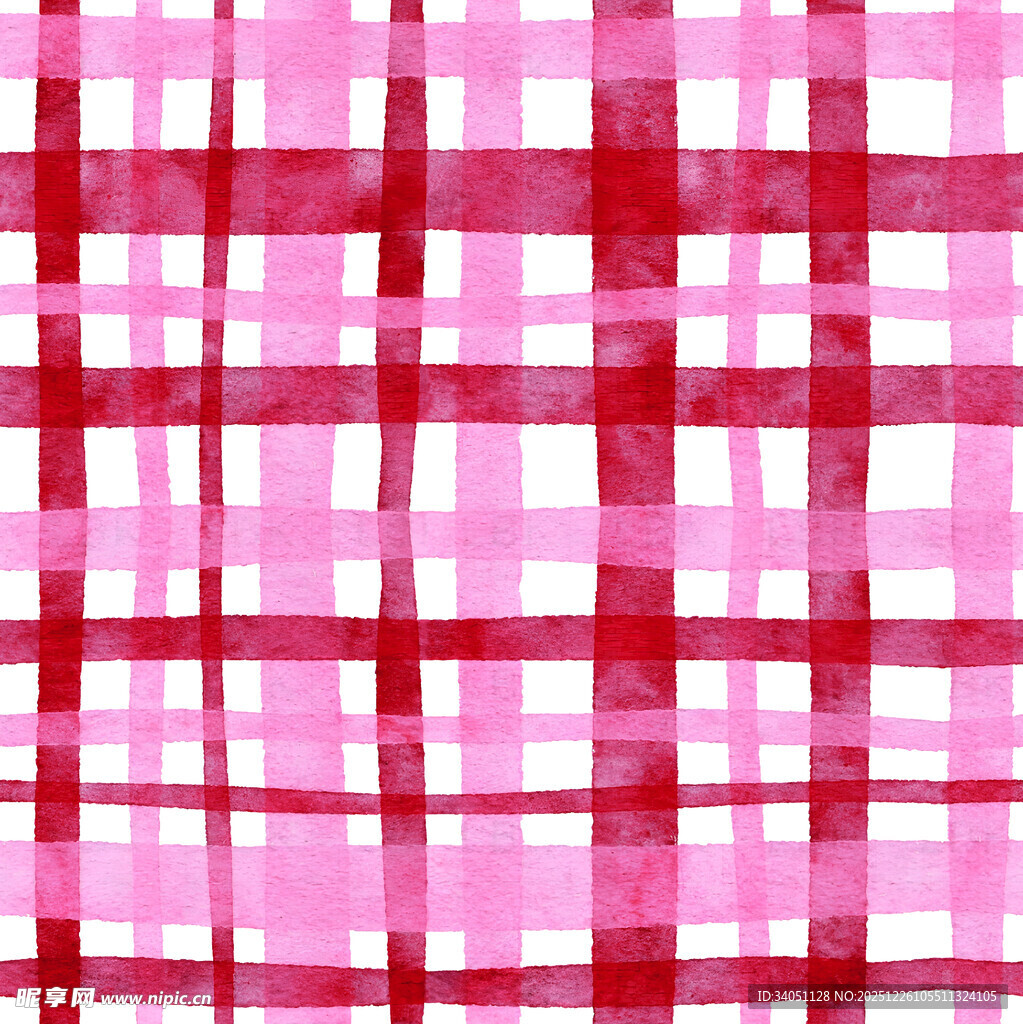 粉色格子纹理图案
