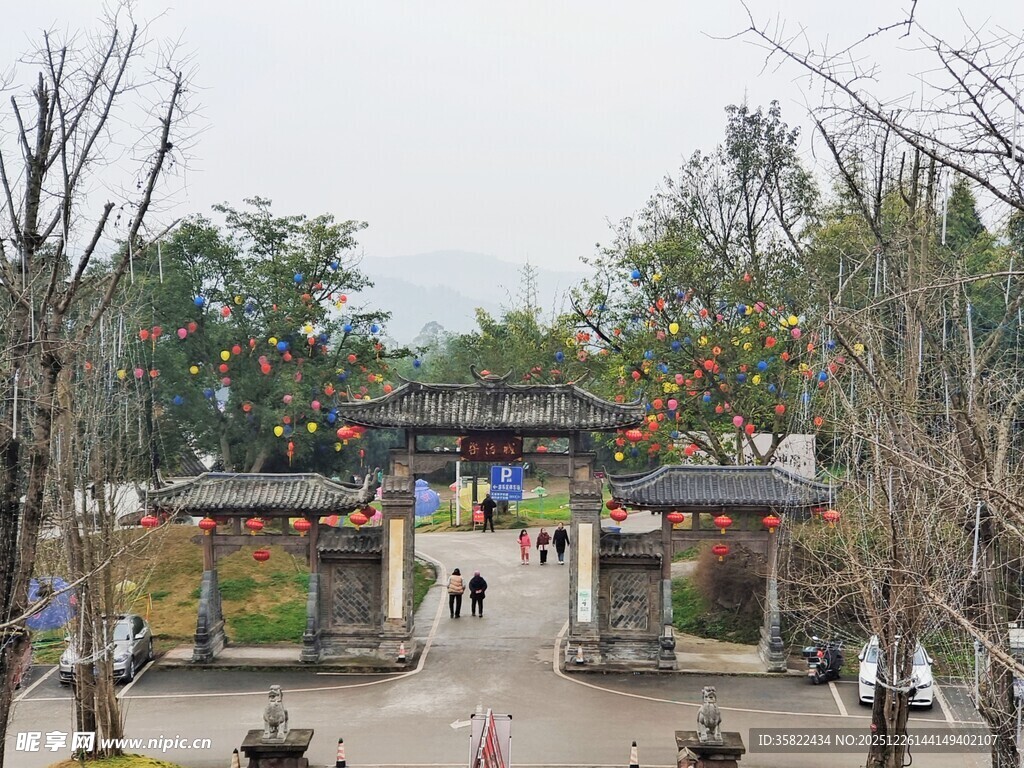 古牌坊景区景色