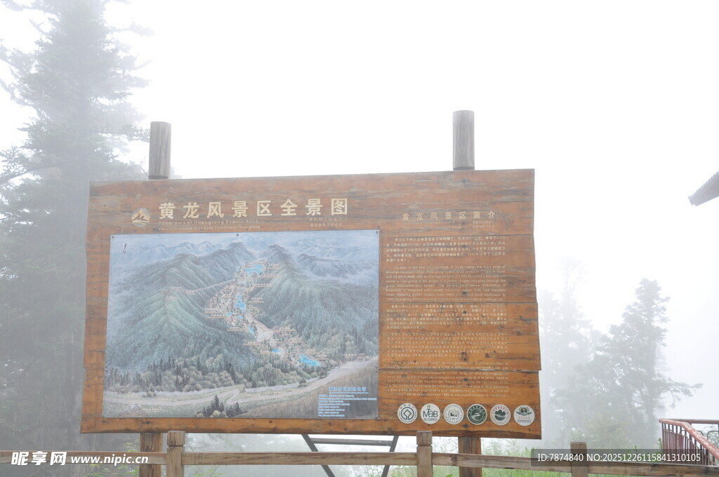 户外景区指示牌